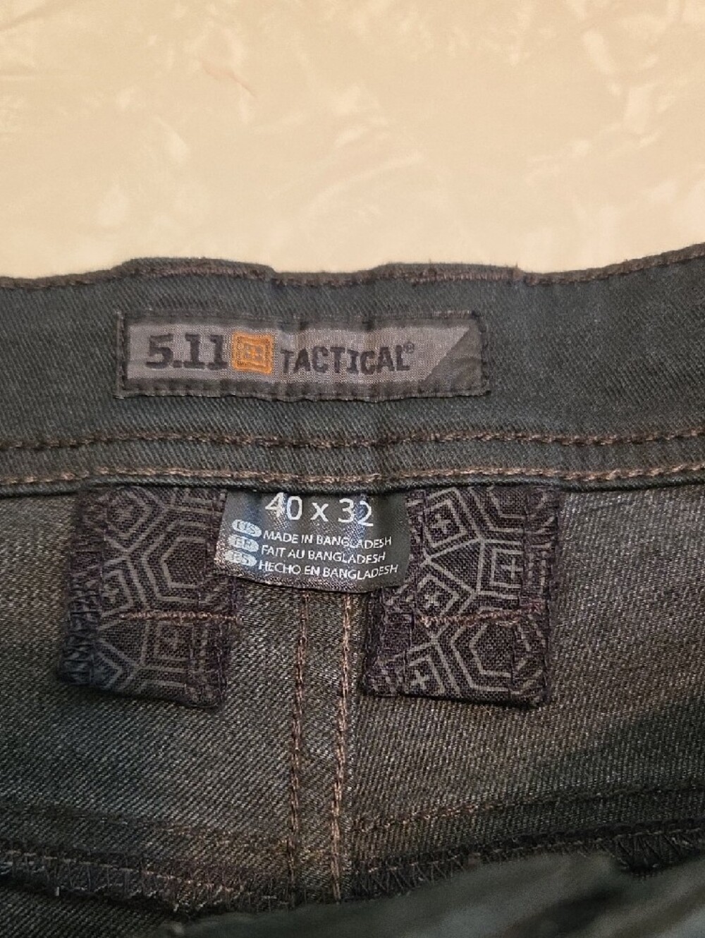 Tactical Men's Jeans in Black